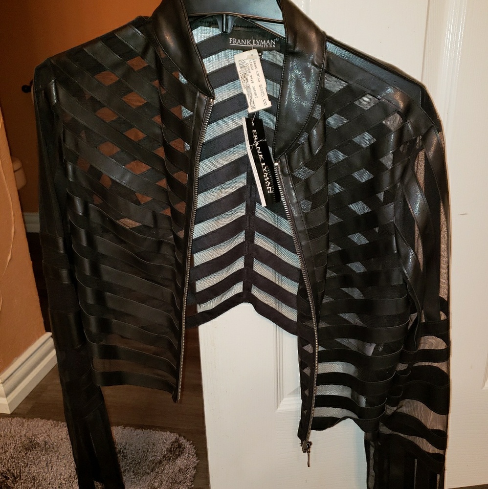 Frank Lyman Leather Jacket
